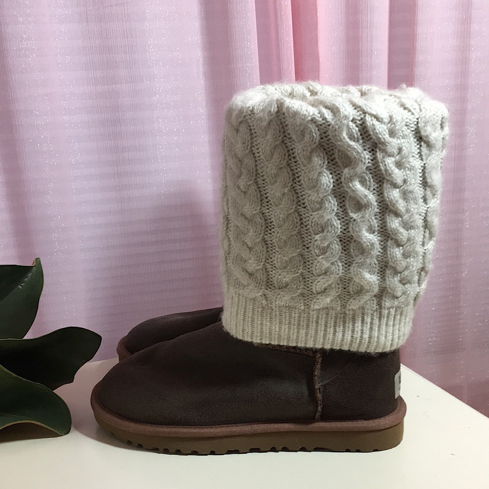 UGG Tularosa Route detachable with knit overlay size 6